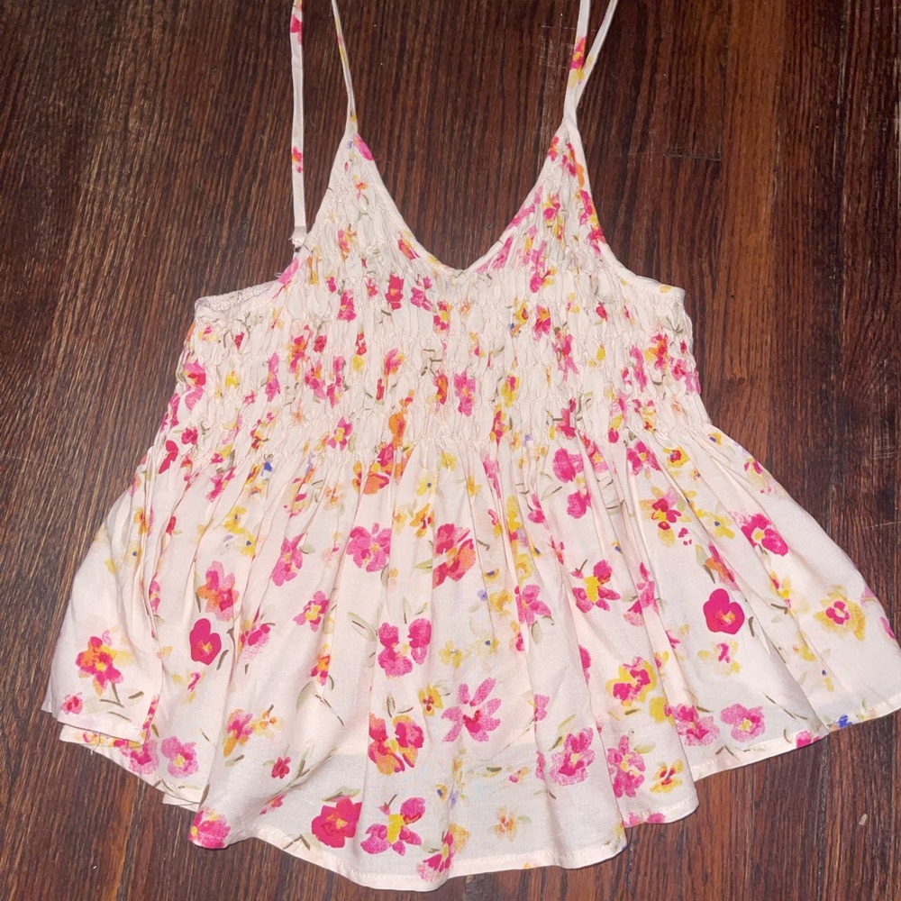 Kendall + Kylie flower shirt